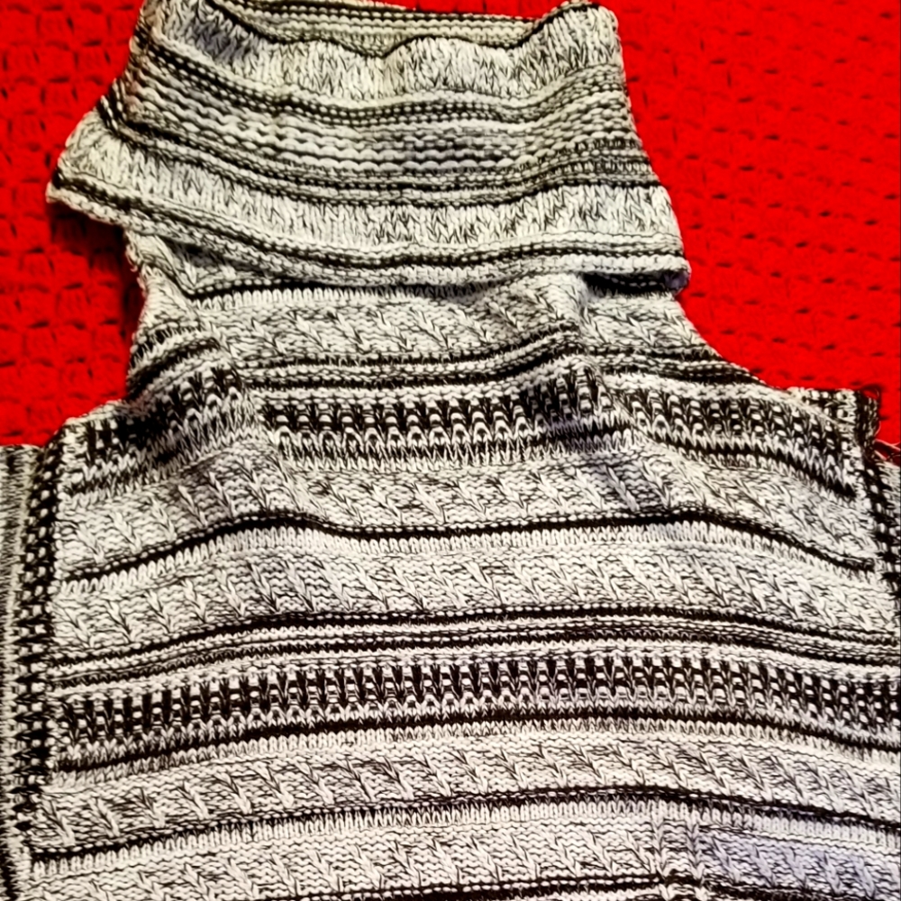 Black and White Sweater